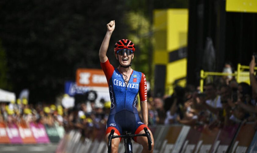 Tour de France Femmes : Cédrine Kerbaol remporte l'étape, Katarzyna Niewiadoma reste en jaune