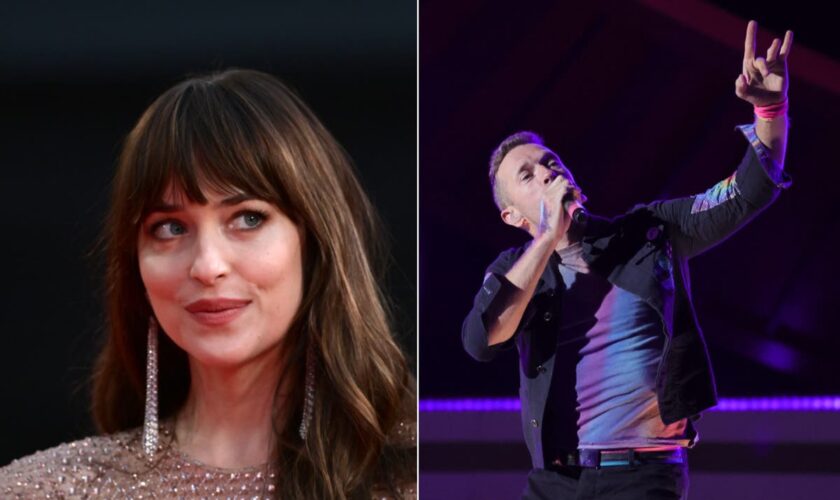 Dakota Johnson and Chris Martin are still ‘happily together’ amid split reports