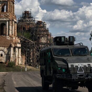 Russia-Ukraine war latest: Kyiv destroys key bridge as troops leave ‘trail of destruction’ in Russia incursion