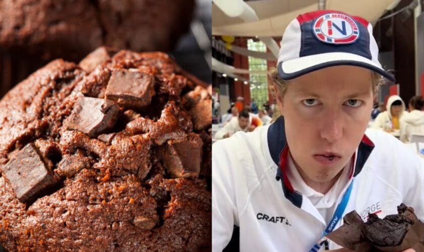 ‘Muffin mania’: Hundreds line up to try the viral Olympic Village chocolate muffins in New York City