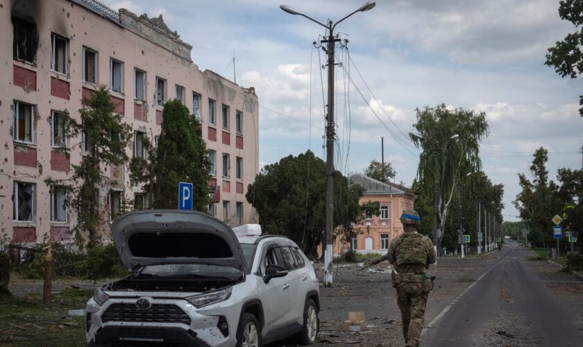 Kyiv destroys key bridge as troops leave ‘trail of destruction’ in Russia incursion