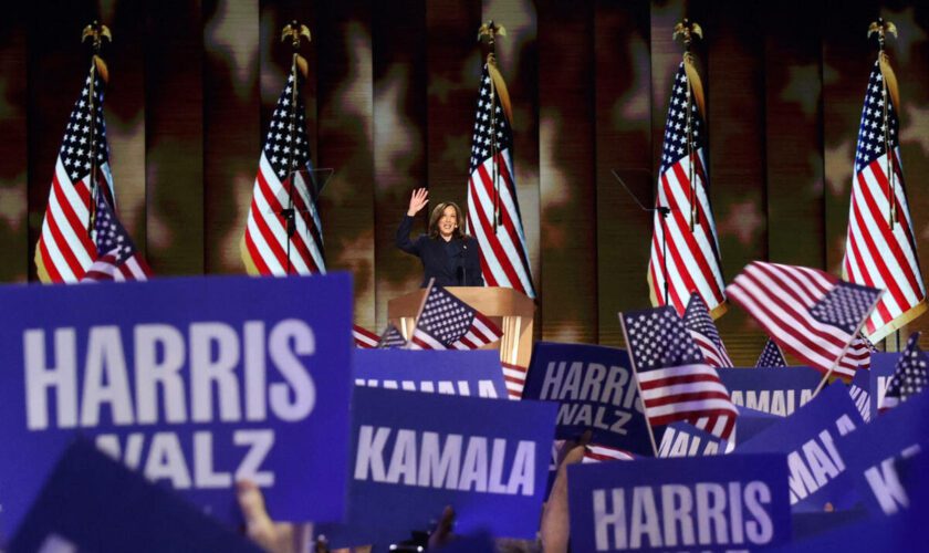 Kamala Harris à la convention démocrate :  « Quand nous nous battons, nous gagnons »