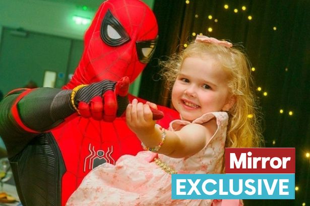 This Spider-Man uses superhero magic to boost sick children in hospital after son inspired him