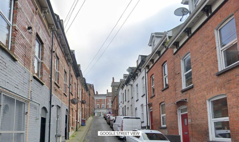 Harvey Street in Derry/Londonderry