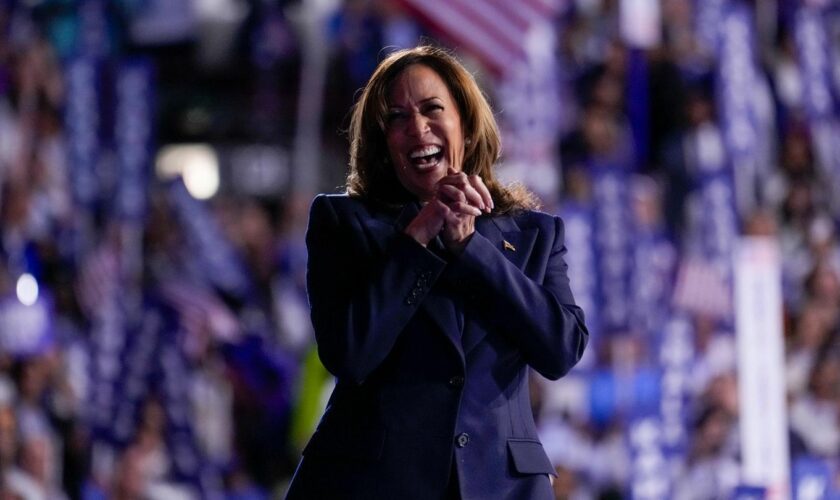 US-Wahl: Kamala Harris: Highlights ihrer Rede im Video