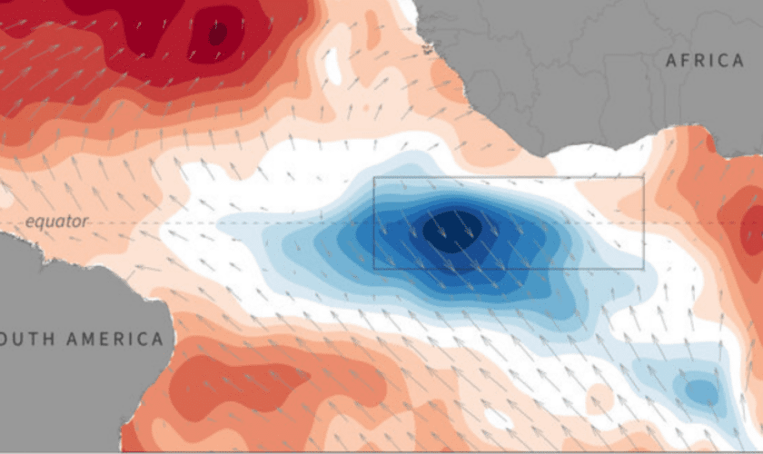 Refroidissement équatorial de l’Atlantique : ce que signifie vraiment cette étude américaine reprise par les climatosceptiques