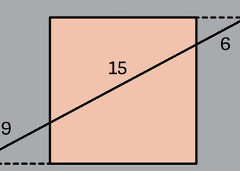 Rätsel der Woche: Wie groß ist das Quadrat?