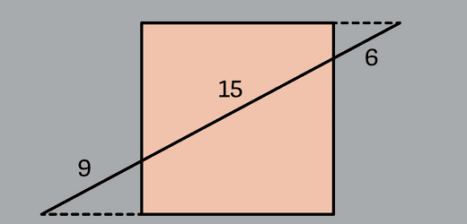 Rätsel der Woche: Wie groß ist das Quadrat?