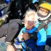 Britain's oldest skydiver, 102, says its 'mission accomplished' after birthday jump