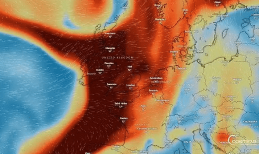 Après l’éruption d’un volcan en Islande, un nuage de dioxyde de soufre survole la France ce dimanche