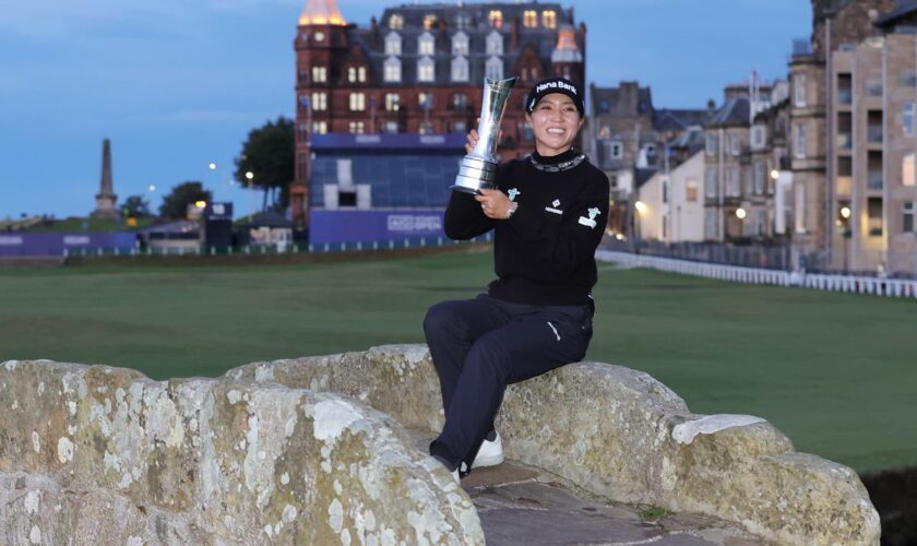 Lydia Ko wins third major with Open triumph at wild St Andrews as Nelly Korda fades