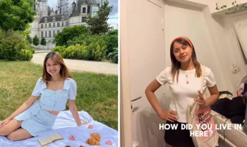 ‘She doesn’t live in Paris, she survives’: Influencer shocks viewers with tiny apartment