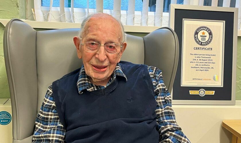 World's oldest man celebrates birthday - and reveals the British classic he eats every week