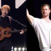 Chris Hemsworth devient batteur pour Ed Sheeran lors d’un concert à Bucarest, en Roumanie