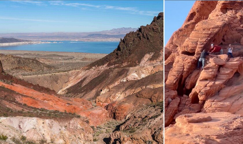 Nevada men accused of damaging 140M-year-old rock formations