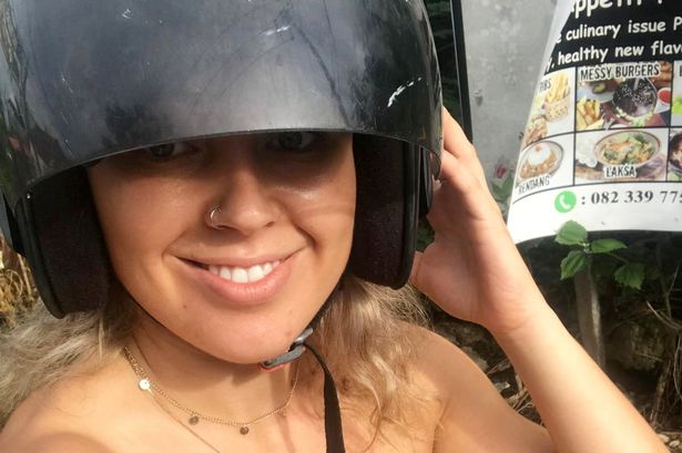 Brit tourist's warning about what to wear on motorcycle after horror crash in Bali