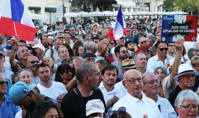 Montpellier: Demonstration gegen Antisemitismus nach Angriff auf Synagoge