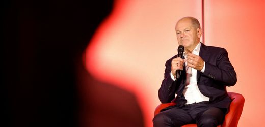 Nach Solingen: So macht Olaf Scholz Wahlkampf in Delitzsch und Jena