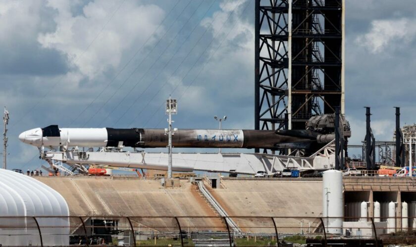 SpaceX-Astronauten könnten heute in 700 Kilometern Höhe durch den Weltraum spazieren