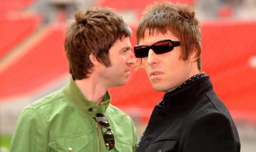 Noel und Liam Gallagher von Oasis