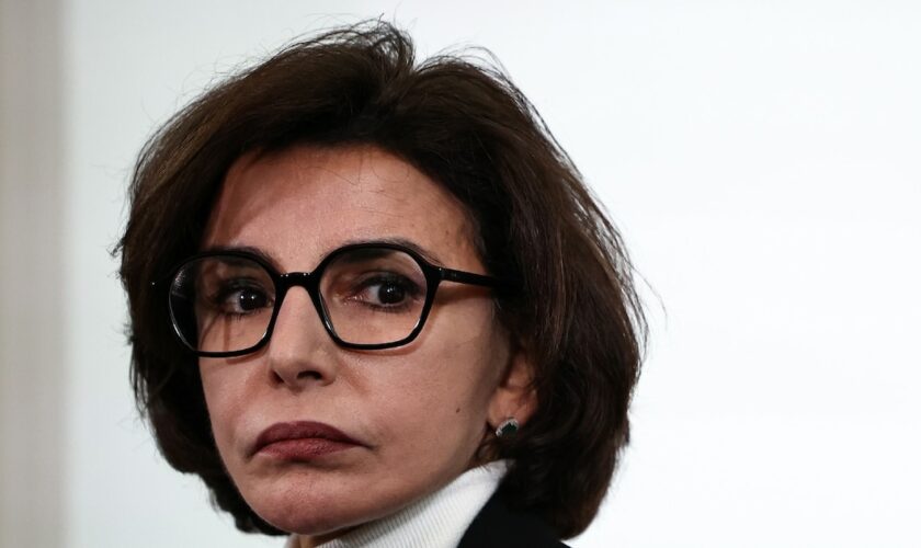 La ministre de la Culture Rachida Dati, le 11 mars 2024 à Paris