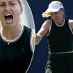 Tennis star drops brutally honest truth bomb after smashing her racquet to pieces during disastrous US Open match: 'Do I even want to do this anymore?'