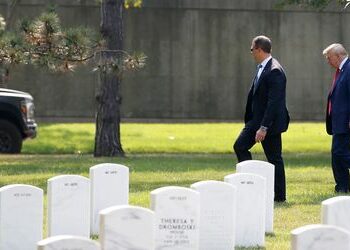 Donald Trump: Anzeige gegen Team nach Gerangel auf Soldatenfriedhof