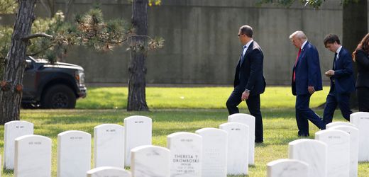 Donald Trump: Anzeige gegen Team nach Gerangel auf Soldatenfriedhof