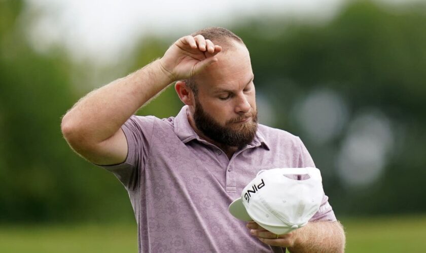 Tyrrell Hatton rues missed par putt after opening round of British Masters