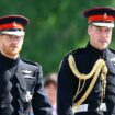 Prince Harry and William reunite at uncle's funeral as Duke makes secret visit to UK