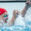 Handout photo provided by OIS of Great Britain's Tully Kearney after winning gold in the 200m Freestyle S5 on day one of the Paris 2024 Summer Paralympic Games. Picture date: Thursday August 29, 2024.