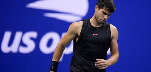 Tennis: Carlos Alcaraz scheidet bei den US Open in der zweiten Runde gegen Botic van de Zandschulp aus