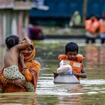 Unicef: Millionen Kinder von Hochwasser in Bangladesch betroffen