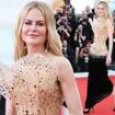 Nicole Kidman stuns in a Schiaparelli nude corset and velvet skirt at the Babygirl Venice Film Festival premiere - after admitting she's not 'brave' enough to watch the movie because sex scenes left her feeling 'vulnerable'