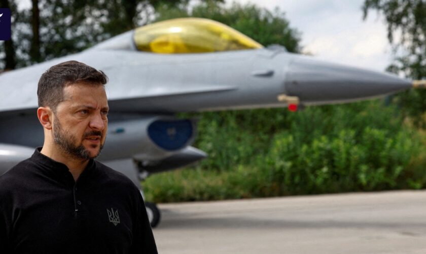 Die Nacht in der Ukraine: Selenskyj entlässt Chef der Luftwaffe