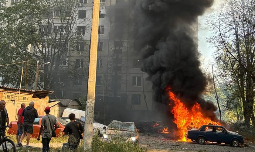 Ukraine-Russia war latest: Girl, 14, among seven dead in Russian strike on Kharkiv playground