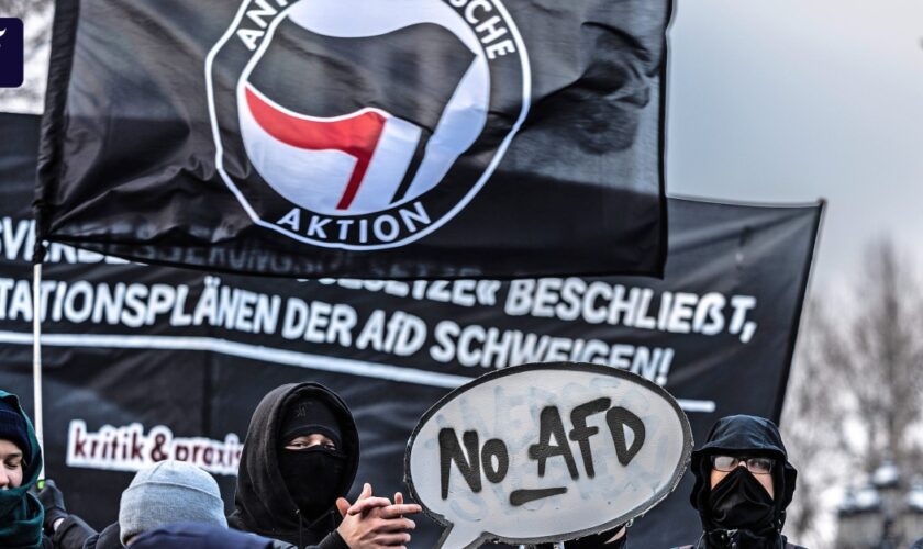 Radikale Linke: Wie die Antifa an der AfD verzweifelt