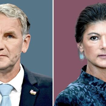 In ihrer radikalen „Vasallen“-Rhetorik sind sich Höcke und Wagenknecht erstaunlich nah