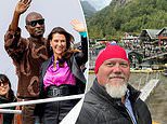 'I think he is exploiting her and the royal family': Princess Martha Louise of Norway's wedding to American Shaman guru Durek Verrett is met with scepticism - while well-wishers line the streets