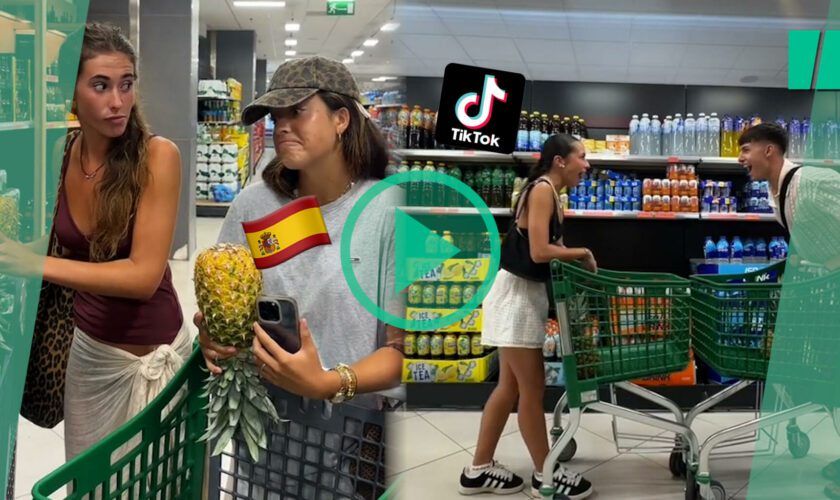 Sur TikTok, les Espagnols draguent au supermarché en retournant un ananas dans leur caddie