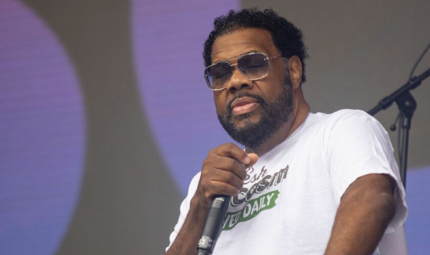 Fatman Scoop in Bristol, 22 June 2024. Pic: AP