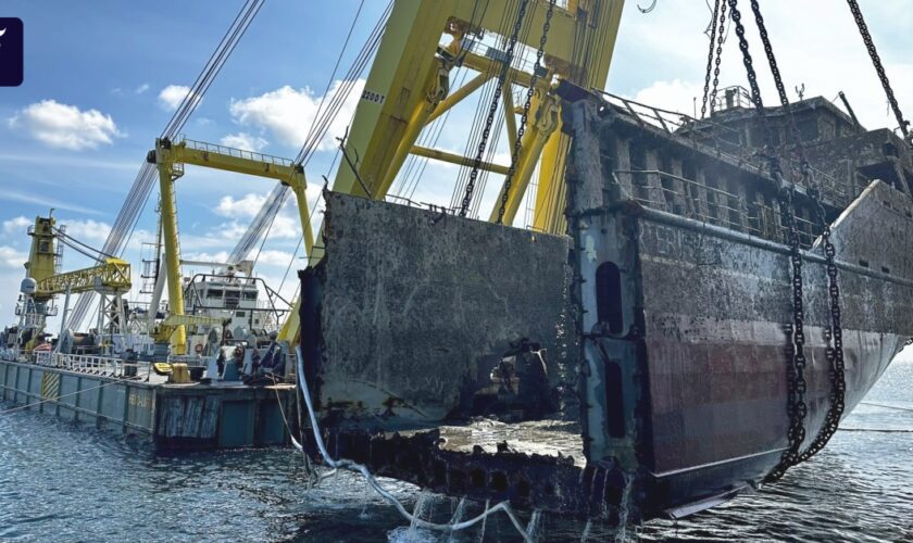 Vor Helgoland: Leiche bei Bergung von „Verity“-Frachter geborgen