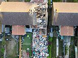 'I'll take it apart brick by brick!': Desperate homeowner tears down roof of his own house after war with tenant of £150k three-bed terrace who sued him for evicting her