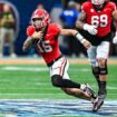 Georgia offense erupts in second half for dominating victory over Clemson in season opener