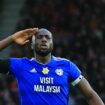 Sol Bamba celebrating scoring a goal for Cardiff in 2019. Pic: PA