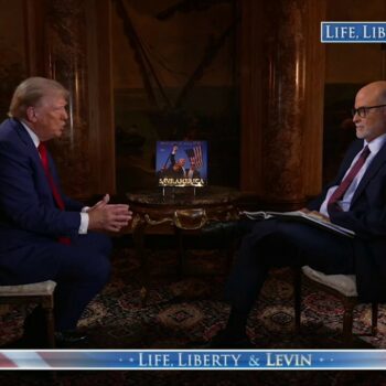 Trump unleashes on Harris, talking immigration, China in exclusive 'Life, Liberty & Levin' interview