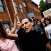 Anti-racism protesters rally after week of riots