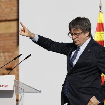 Así ha sido la reaparición de Carles Puigdemont en Barcelona