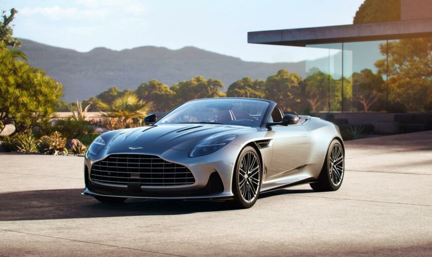 Aston Martin db12 Volante, un classique revisité