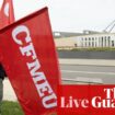 Australia politics live: Parliament returns for spring session; Labor to introduce CFMEU bills